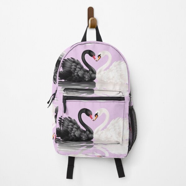 Item preview, Black and White Swan, Swans in love, A Pair of Cute Swans designed and sold by dplachkinova.