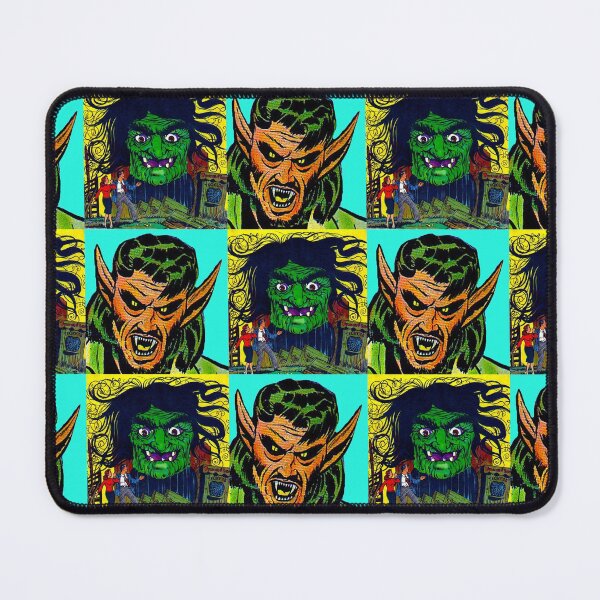 Item preview, Werewolf and witch vintage Comics, halloween pattern, scary, supernatural, powers, spells, tom keys designed and sold by Nostrathomas66.