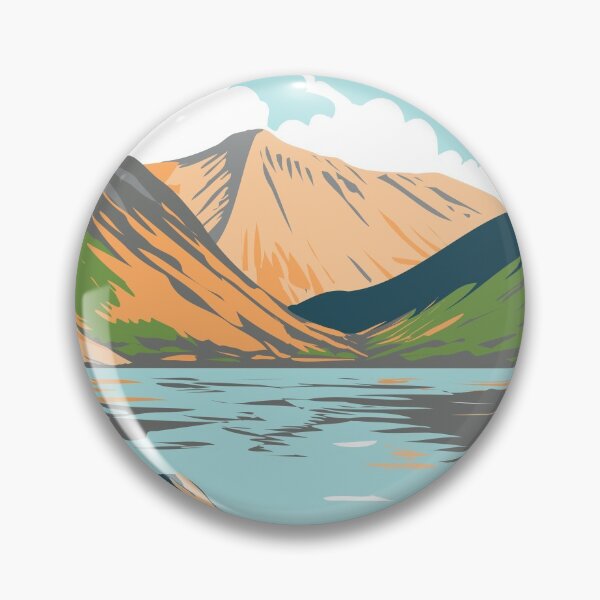 Item preview, Lake District National Park Wasdale Head England Vintage designed and sold by KrisSidDesigns.