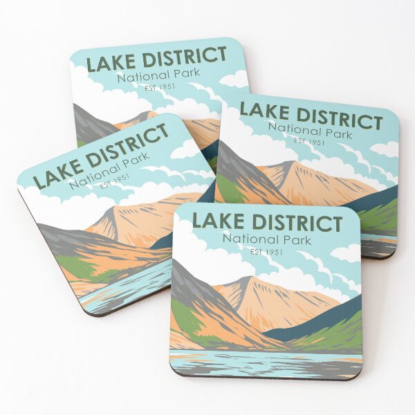 Item preview, Lake District National Park Wasdale Head England Vintage designed and sold by KrisSidDesigns.
