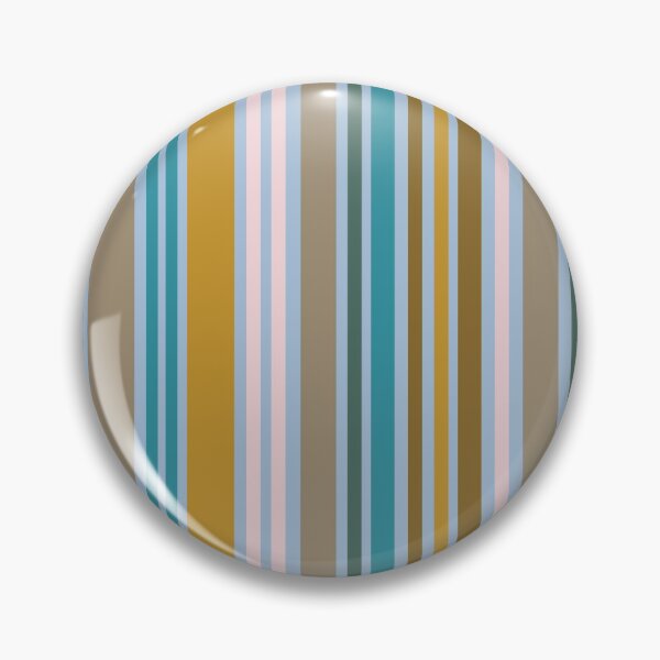 Item preview, Stripes galore in turquoise, taupe and mustard designed and sold by FrancesPoff.