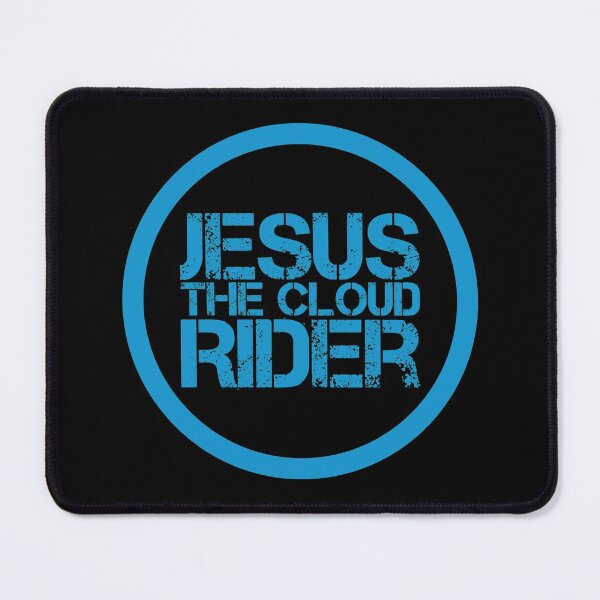 Item preview, Jesus The Cloud Rider (Blue/Black) designed and sold by CreativeSoul7.