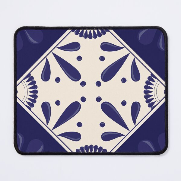 Item preview, Blue Talavera Tile by Akbaly designed and sold by Akbaly.