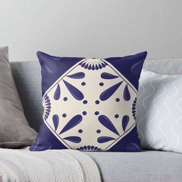 Item preview, Blue Talavera Tile by Akbaly designed and sold by Akbaly.
