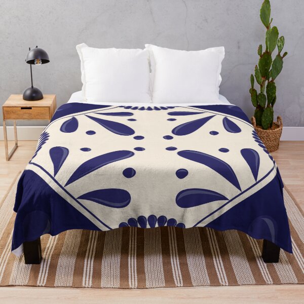 Item preview, Blue Talavera Tile by Akbaly designed and sold by Akbaly.
