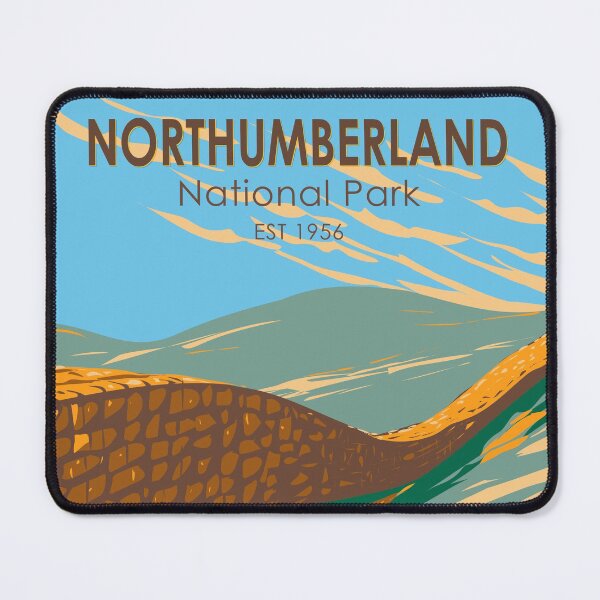 Item preview, Northumberland National Park Hadrians Wall England Vintage designed and sold by KrisSidDesigns.
