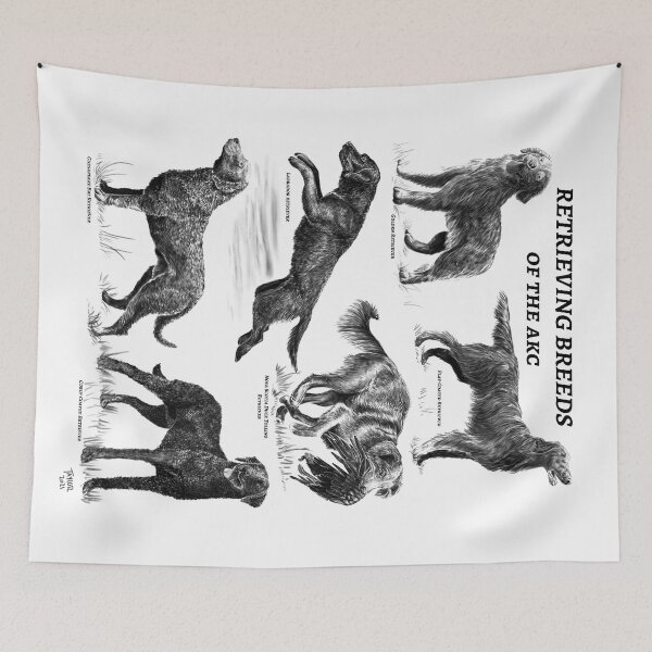 Item preview, Retrieving Breeds designed and sold by taylorsarttable.