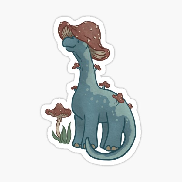 Item preview, Agaric-apatosaurus  designed and sold by Breezeworks.