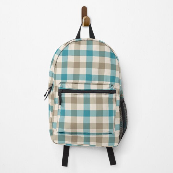 Item preview, Classic Gingham Check in teal and turquoise designed and sold by FrancesPoff.