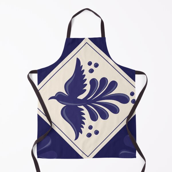 Item preview, Blue Talavera Tile, Flying Dove by Akbaly designed and sold by Akbaly.