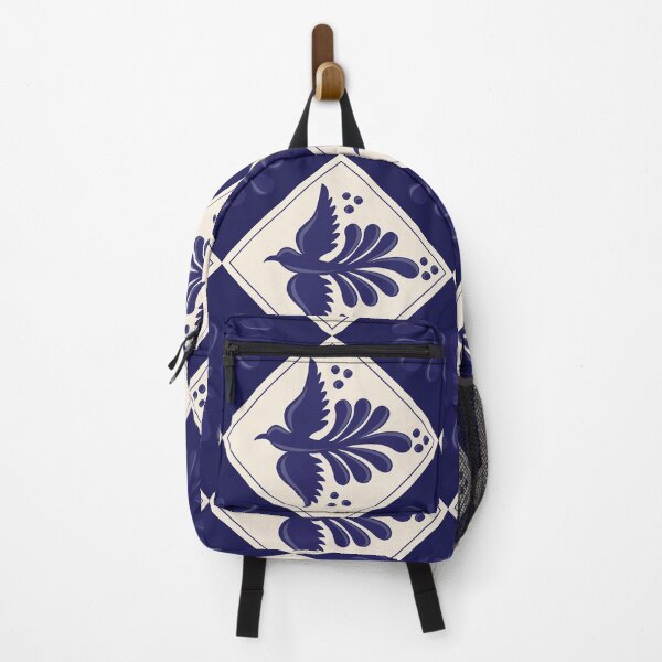 Item preview, Blue Talavera Tile, Flying Dove by Akbaly designed and sold by Akbaly.