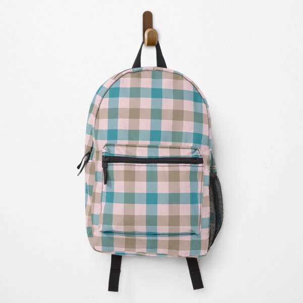 Item preview, Teal and taupe gingham designed and sold by FrancesPoff.