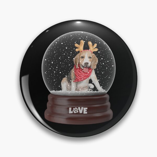 Item preview, Cute Beagle Snowglobe for Christmas for Adults , Kids and Children That Love Animals designed and sold by AwakenedSoul.