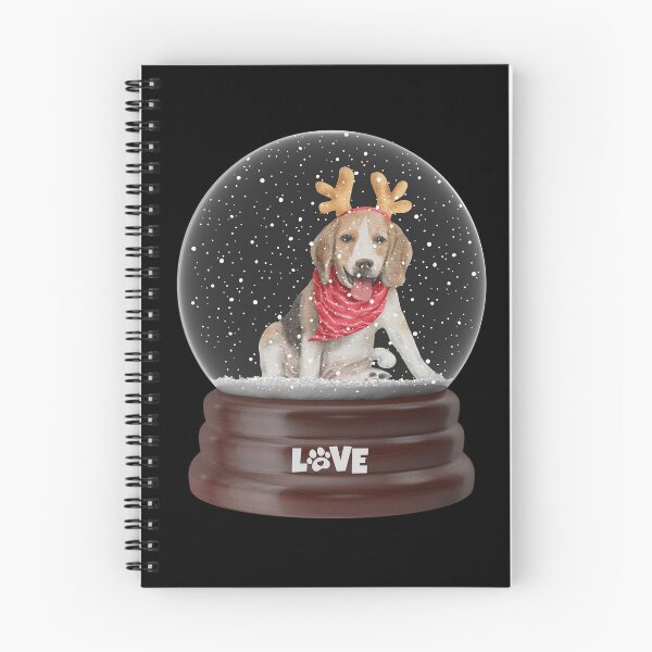 Item preview, Cute Beagle Snowglobe for Christmas for Adults , Kids and Children That Love Animals designed and sold by AwakenedSoul.