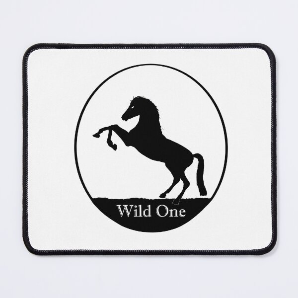 Item preview, Wild One Horse Silhouette designed and sold by molamode.