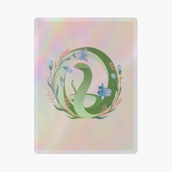 Item preview, Green Snake Flower designed and sold by MaiiShop.