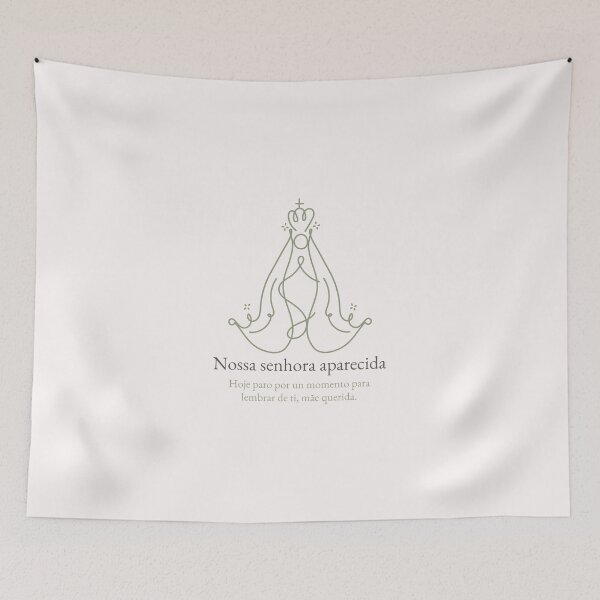 Item preview, Nossa senhora aparecida Hoje paro por un momento para designed and sold by AladdinMktgs.