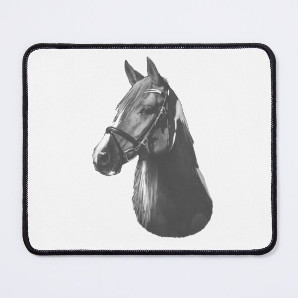Item preview, Horse Portrait in Black and White designed and sold by molamode.