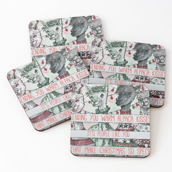 Item preview, Alpaca kisses designed and sold by Wendi Seymour.