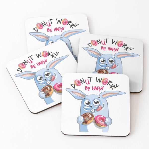 Item preview, Donut Worry Be Happy, Donut Worry, Donut, Worry designed and sold by graphic-genie.