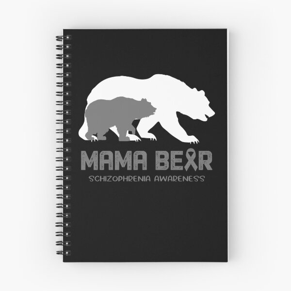 Item preview, Schizophrenia Awareness Mama Bear Support Schizophrenia designed and sold by Victormoratalla.
