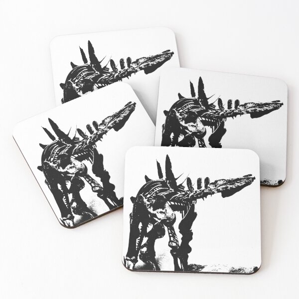 Item preview, Black and White Stegosaurus designed and sold by Victoria  Cook.