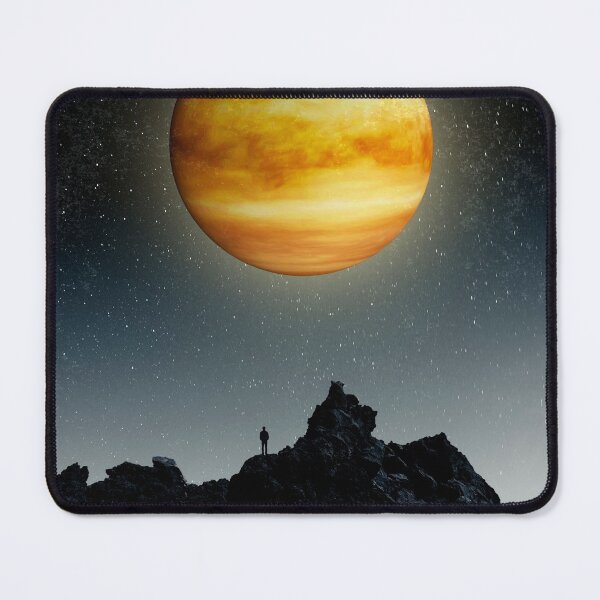 Item preview, Venus Rising Above Mountain designed and sold by Dyrk Wyst Redbubble Shop.