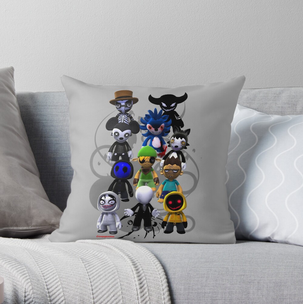 SALLY (CREEPYPASTA) Throw Pillow for Sale by Skayda