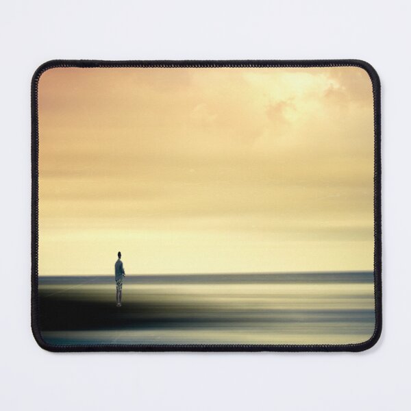 Item preview, Even Flow - Abstract Seascape with Single Figure designed and sold by Dyrk Wyst Redbubble Shop.