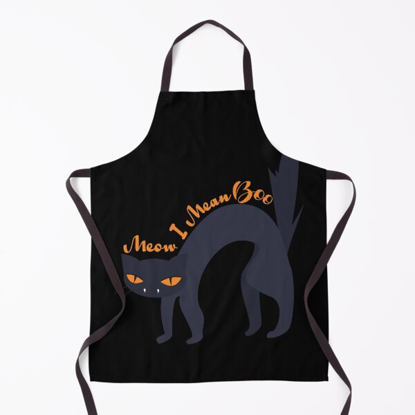 Item preview, Meow I Mean Boo Halloween spooky cat  designed and sold by HStudioPrints.