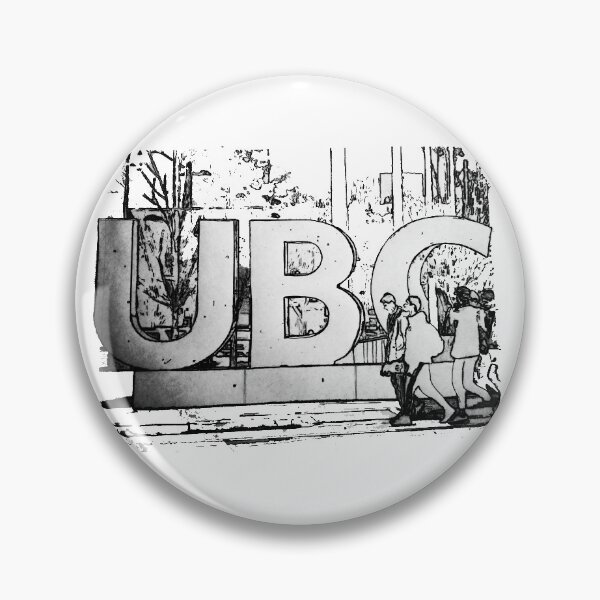 Item preview, British Colombia UNI black and white designed and sold by Ava Ganji.