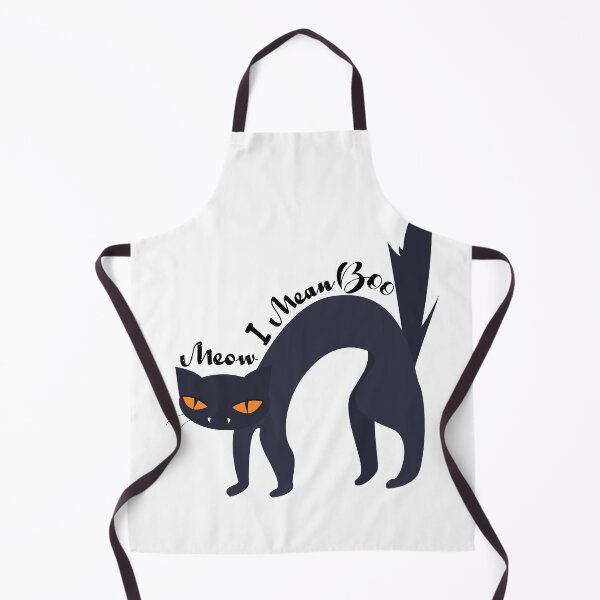 Item preview, Meow I Mean Boo Halloween spooky cat  designed and sold by HStudioPrints.