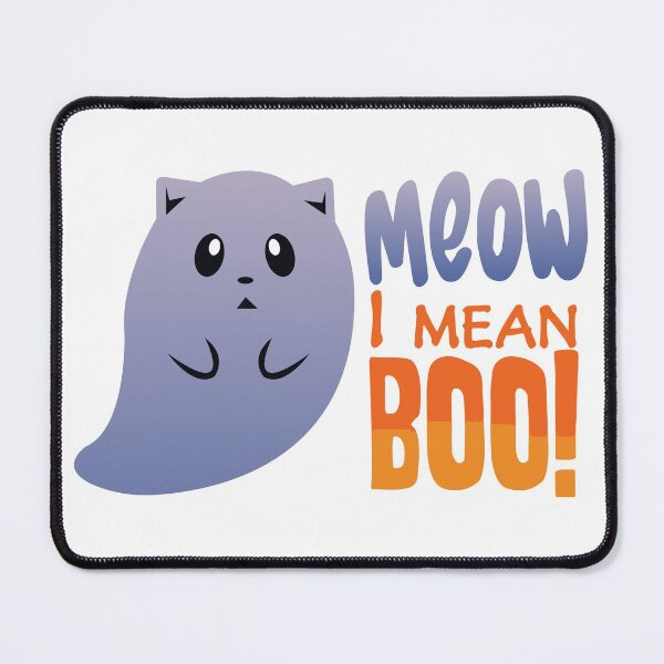 Item preview, Meow I Mean Boo designed and sold by DarrriaDesign.