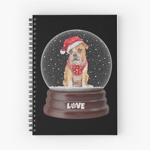 Item preview, Cute Boxer Snowglobe for Christmas for Adults , Kids and Children That Love Animals designed and sold by AwakenedSoul.