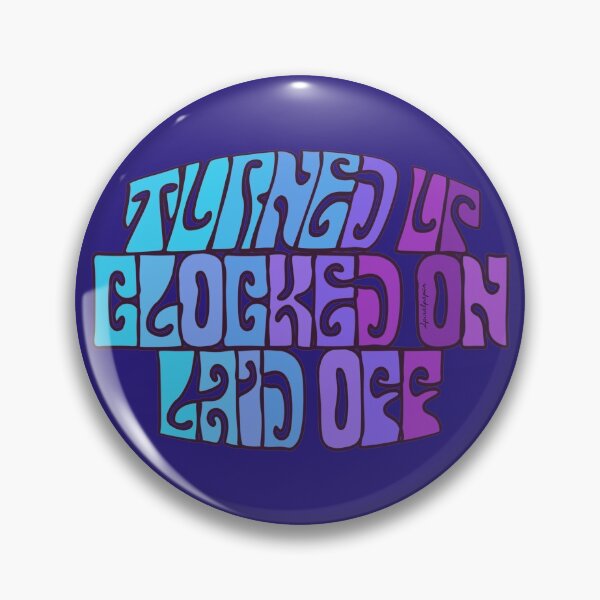 Item preview, Turned Up, Clocked On, Laid Off - Robin Askwith version designed and sold by spiralpaper.