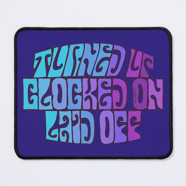 Item preview, Turned Up, Clocked On, Laid Off - Robin Askwith version designed and sold by spiralpaper.