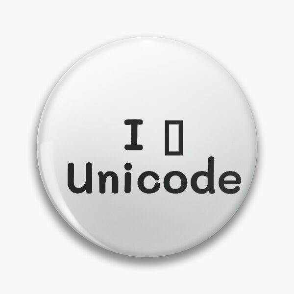 Item preview, I □ Unicode  designed and sold by JINRANIN.