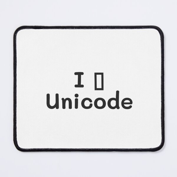 Item preview, I □ Unicode  designed and sold by JINRANIN.