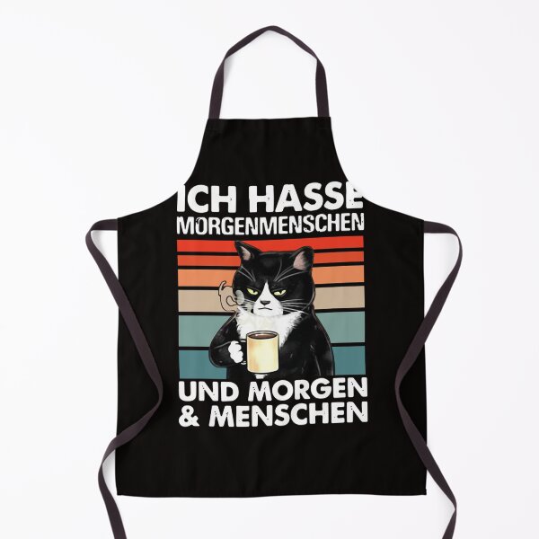 Item preview, CAT ICH HASSE MORGENMENSCHEN VINTAGE Classic designed and sold by Annshop.