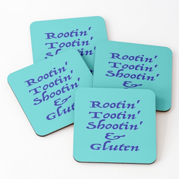 Item preview, Dun Rootin, Tootin, Shootin and Gluten designed and sold by JenGo Creative.