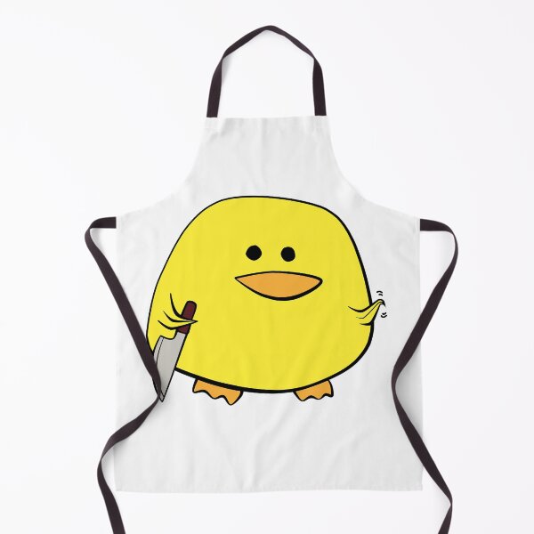 Item preview, Duck with knife (Come 'ere) designed and sold by Whimsical Wenli.