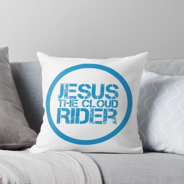 Item preview, Jesus The Cloud Rider (Blue/White) designed and sold by CreativeSoul7.