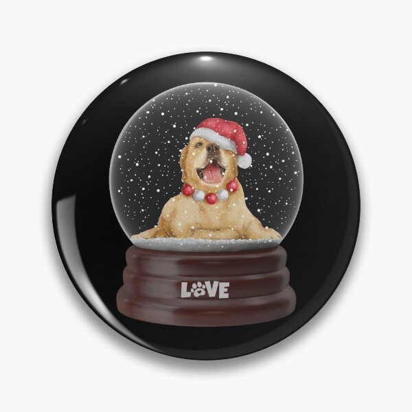 Item preview, Cute Golden Retriever Snowglobe for Christmas for Adults , Kids and Children That Love Animals designed and sold by AwakenedSoul.