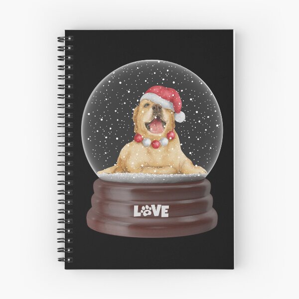 Item preview, Cute Golden Retriever Snowglobe for Christmas for Adults , Kids and Children That Love Animals designed and sold by AwakenedSoul.