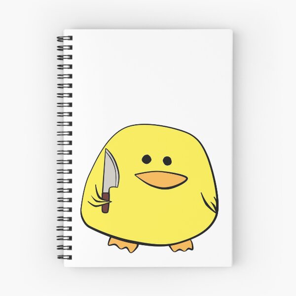 Item preview, Duck with Knife designed and sold by Whimsical Wenli.