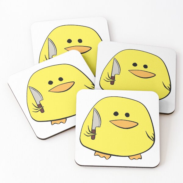 Item preview, Duck with Knife designed and sold by Whimsical Wenli.