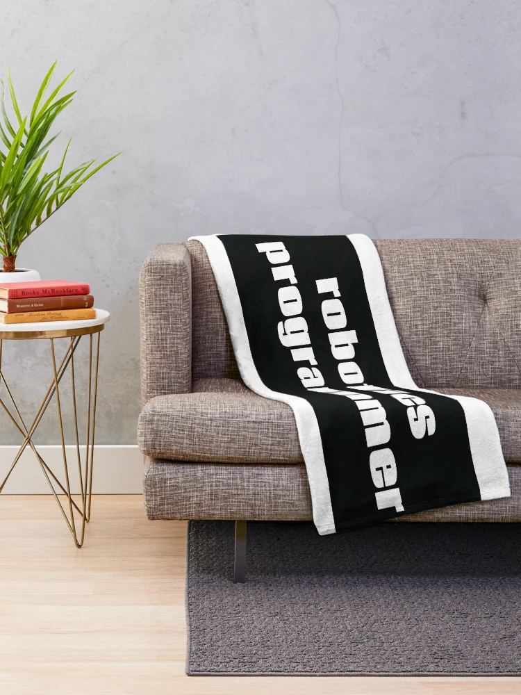 Thumbnail 2 of 6, Throw Blanket, Robotics Programmer designed and sold by ProjectRobotics.