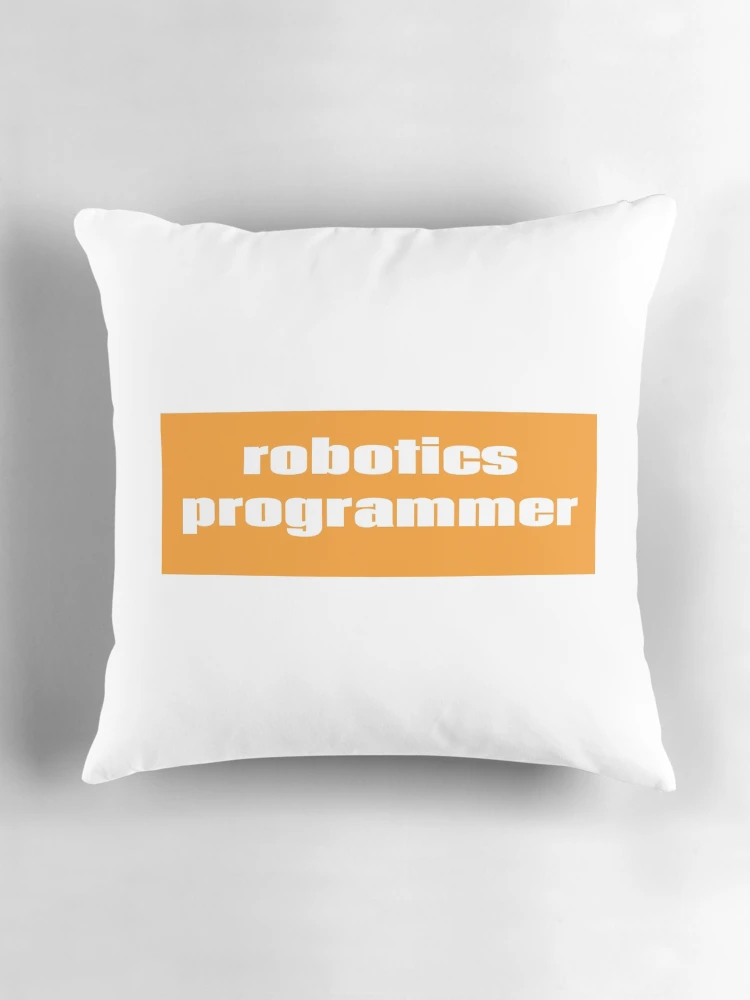 Thumbnail 3 of 4, Pillow, Robotics Programmer designed and sold by ProjectRobotics.
