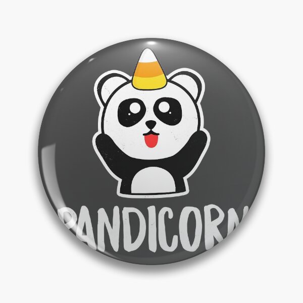 Item preview, Pandicorn Funny Halloween Panda Unicorn Candy Corn designed and sold by NutaBaco.