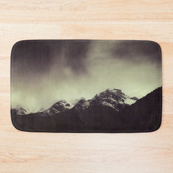 Item preview, Shadow Mountains - Cloudy Italian Alps designed and sold by Dyrk Wyst Redbubble Shop.